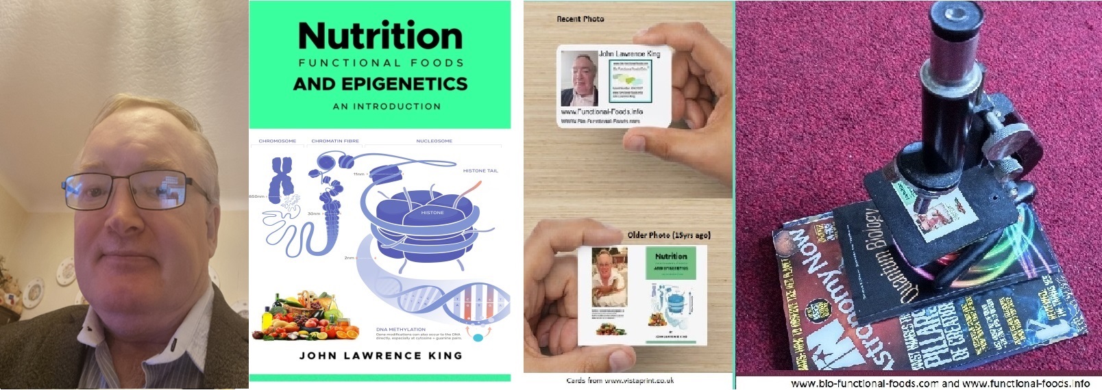 Free Book - Nutrition, Functional Foods and Epigenetics; wrote by John Lawrence King during 2021